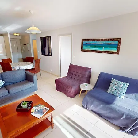 Apartamento 2p Calme Avec Terrasse, Piscine, Parking Et Wifi - Fr-1-196-368 *